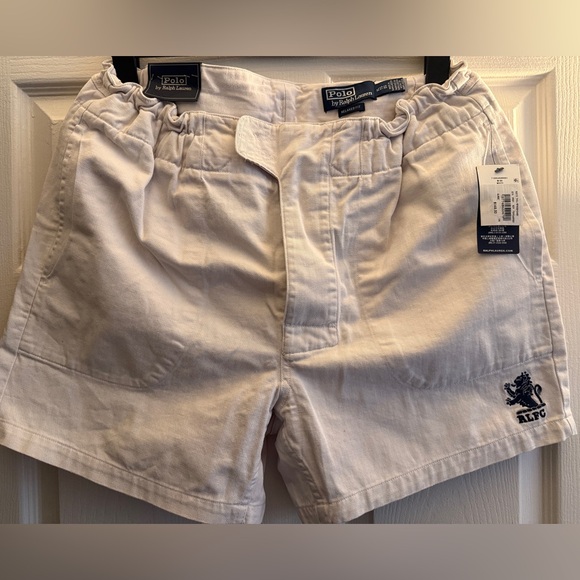 Ralph Lauren Twill Rugby Shorts - Picture 1 of 7